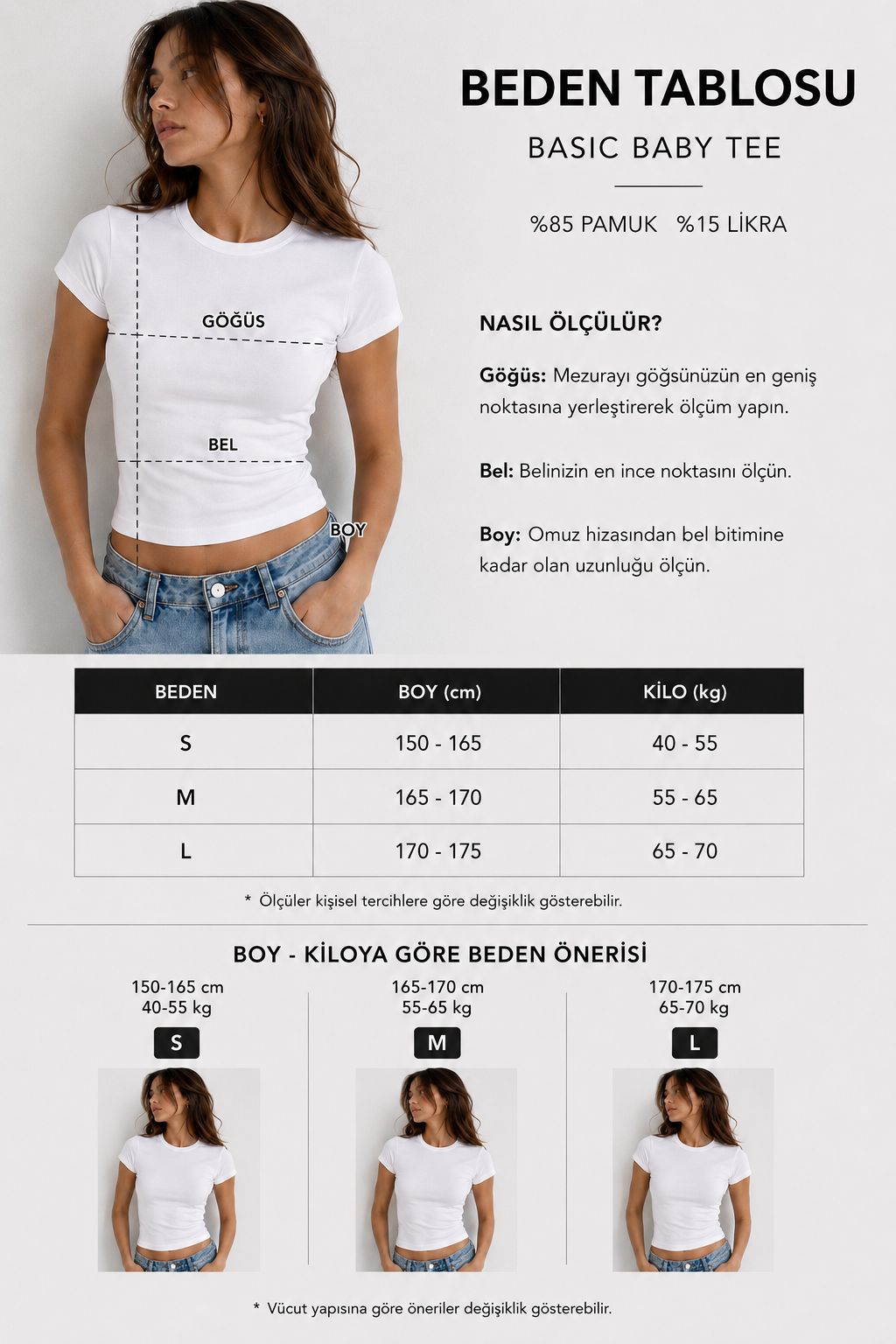Desire Baby Tee T-shirt Krem