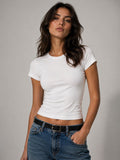 Baby Tee T-shirt Beyaz